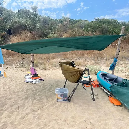 палатка на кара дере Luxussátor Bjala