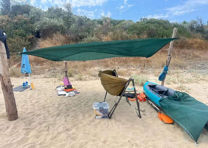 палатка на кара дере Glamping Byala (Varna)